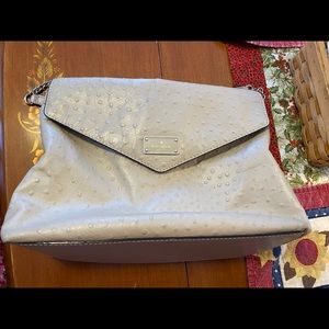 Kate Spade ♠️ Leena ostrich bag